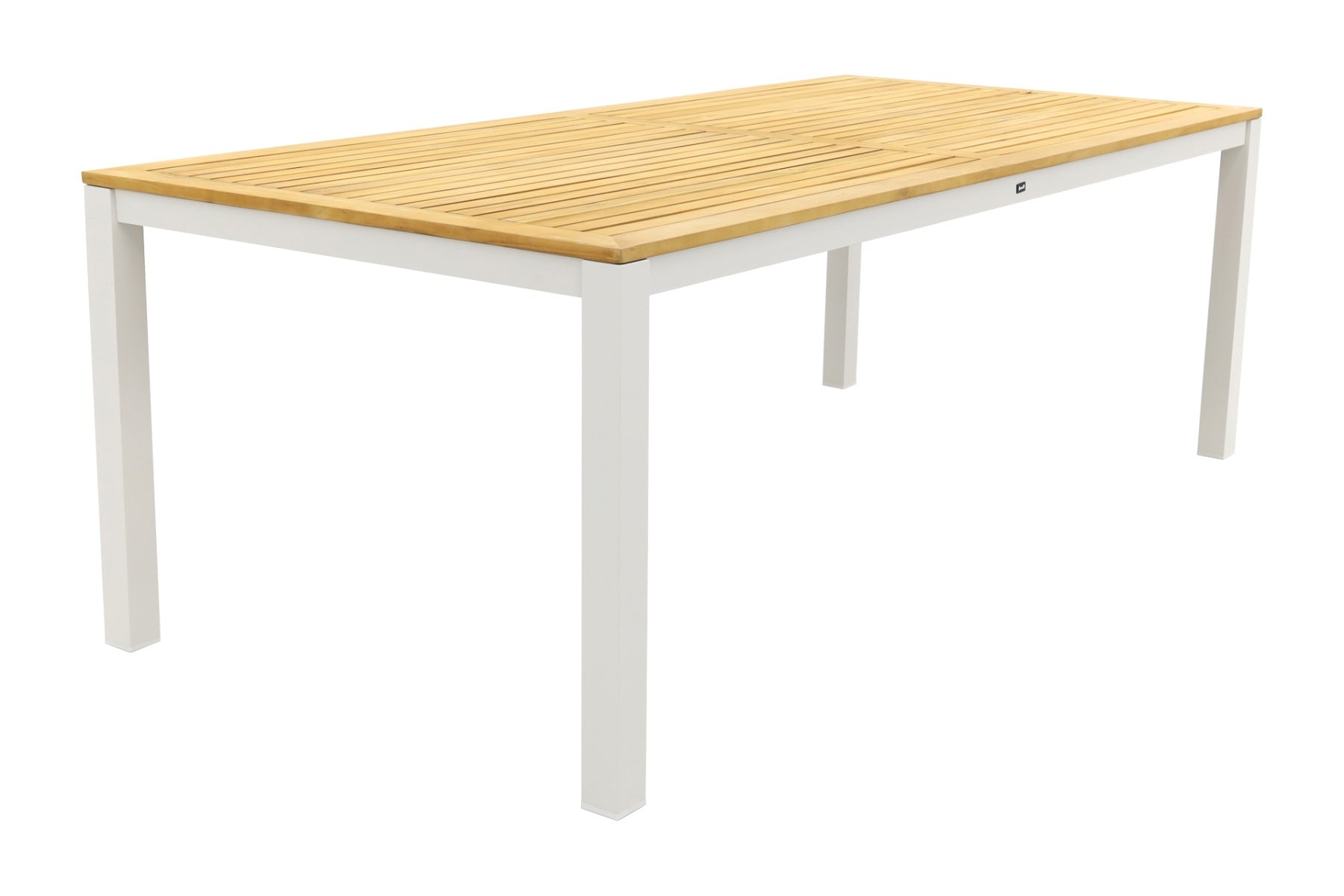 Hartman Sonata tuintafel 220x100 cm. - Teak - wit