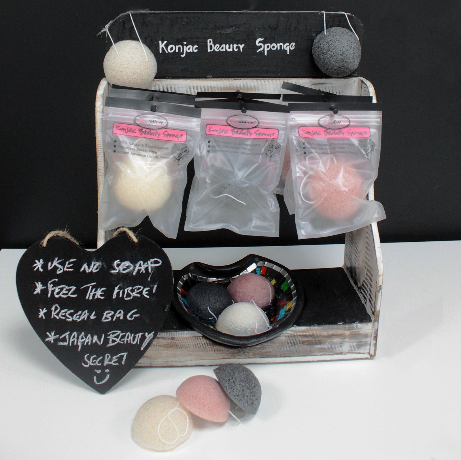 KDMD Konjac Sponge Display Stand