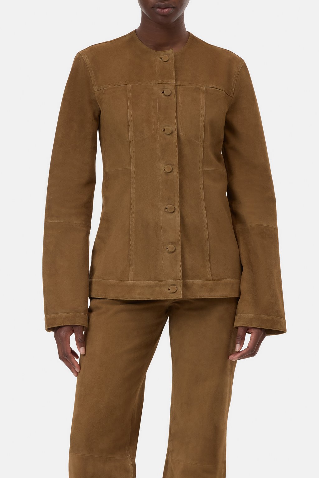 Jacke aus Verloursleder