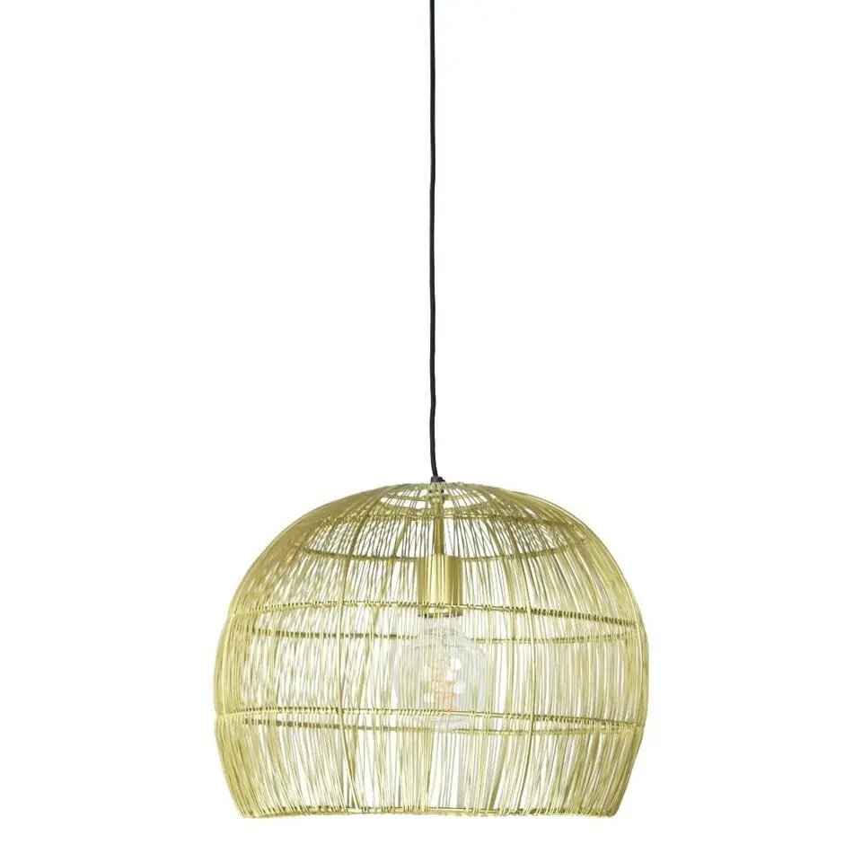 Urban Interiors Hanglamp Frenk - &Oslash; 42 cm - ijzerdraad - Goud