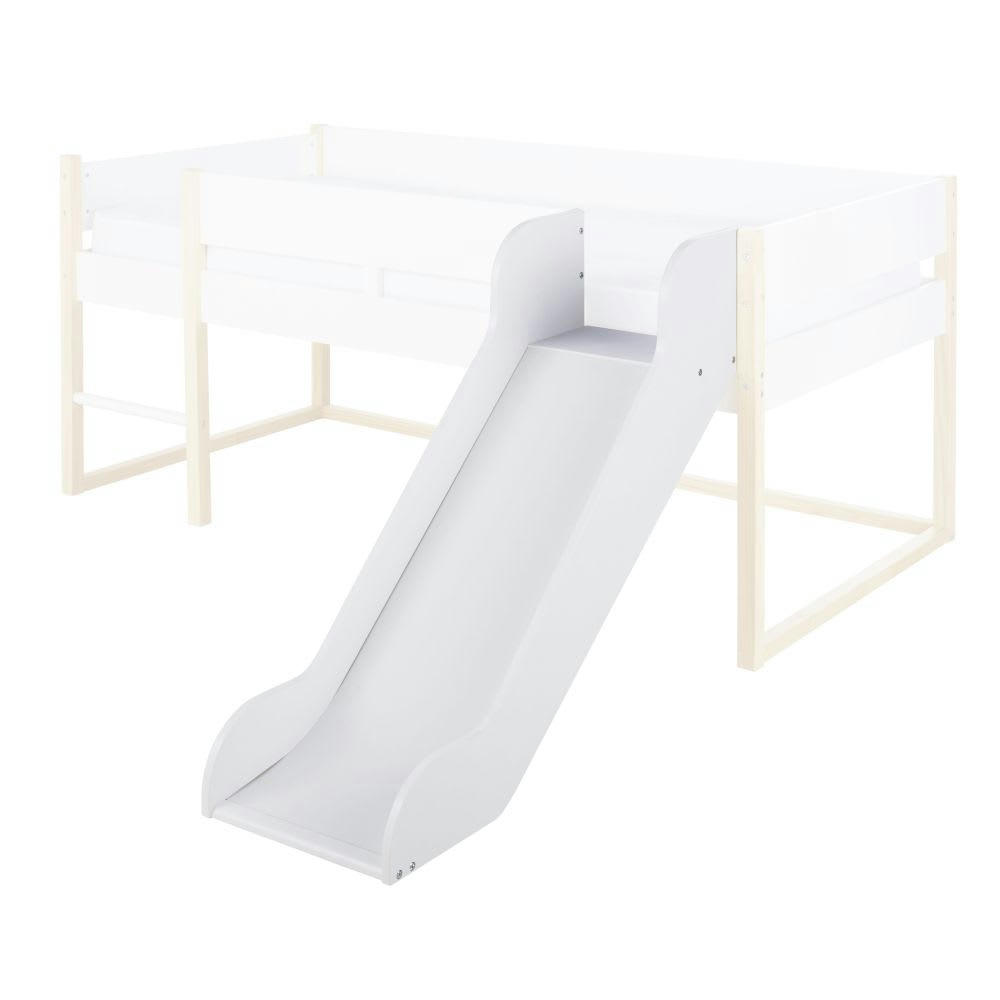 Mimizan - Toboggan pour lit surélevé enfant blanc