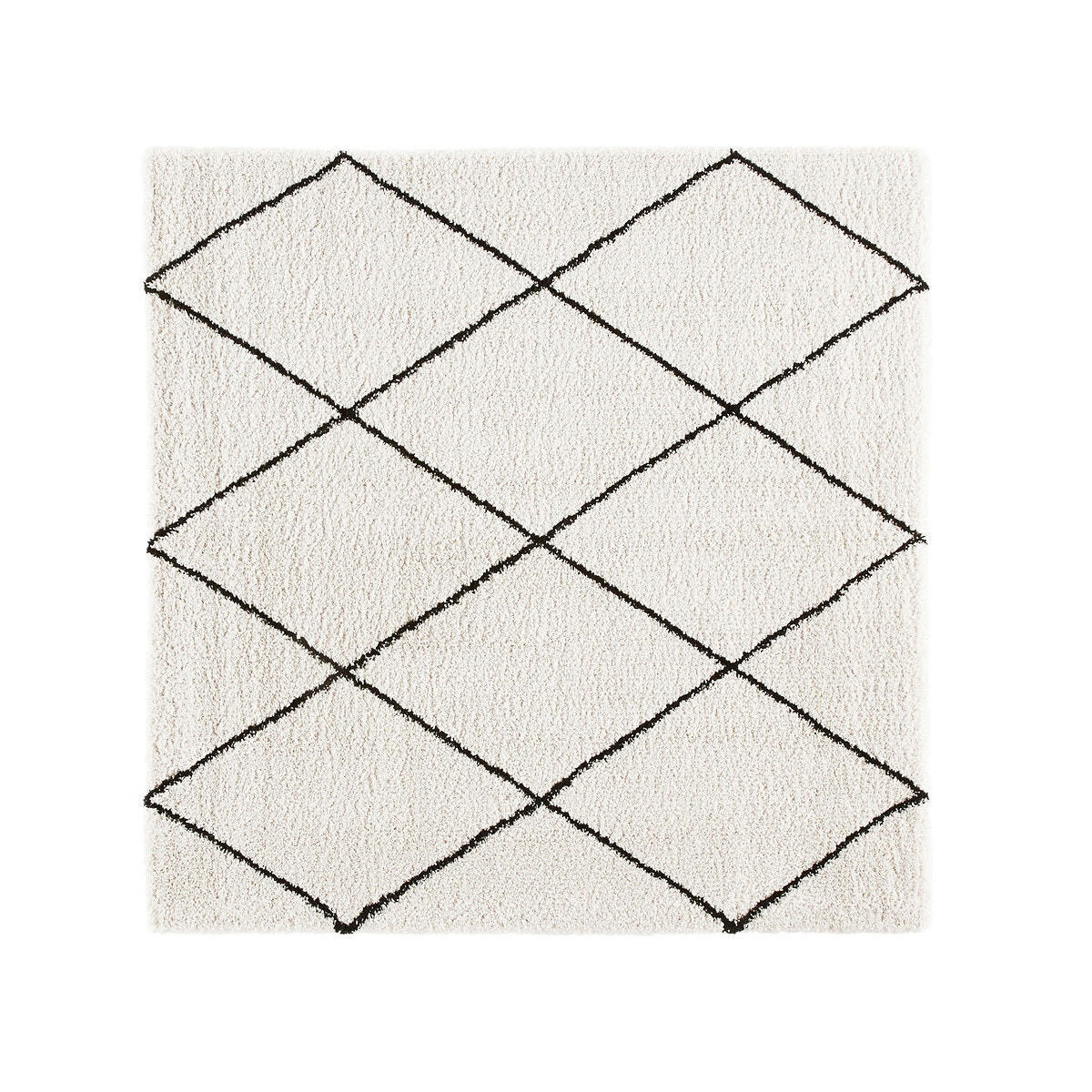 Tapis style berbère forme carrée, Jiraya