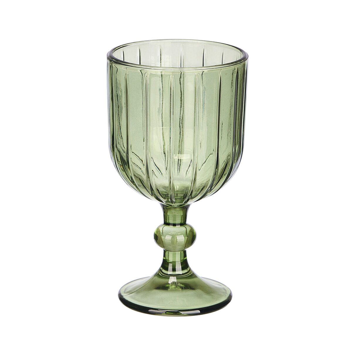 Copo de vinho riscas 380ml em vidro