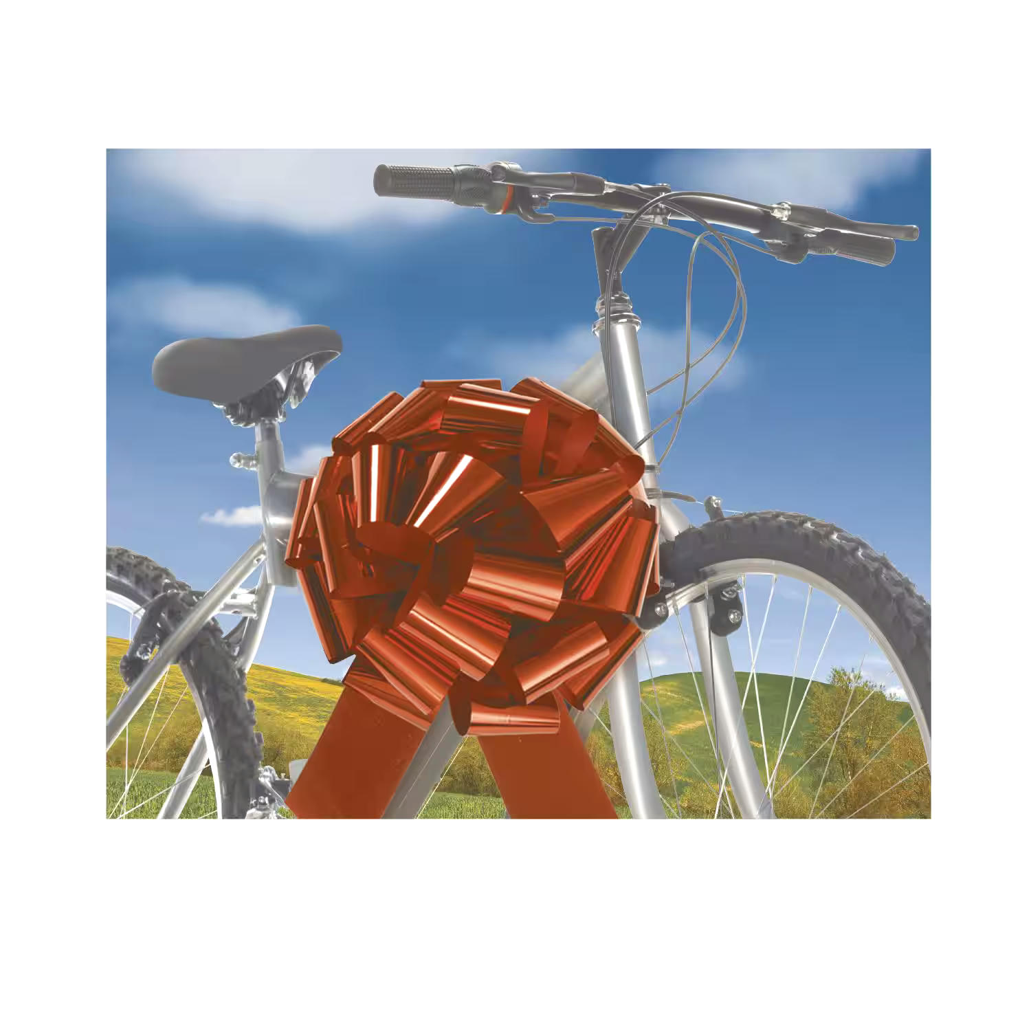 Jumbo Red Bow, 18-in