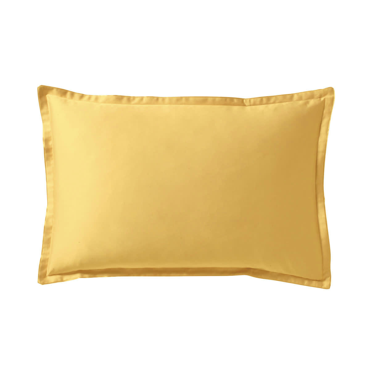 TEOPHILE - Taie d'oreiller en satin de coton or 50x75
