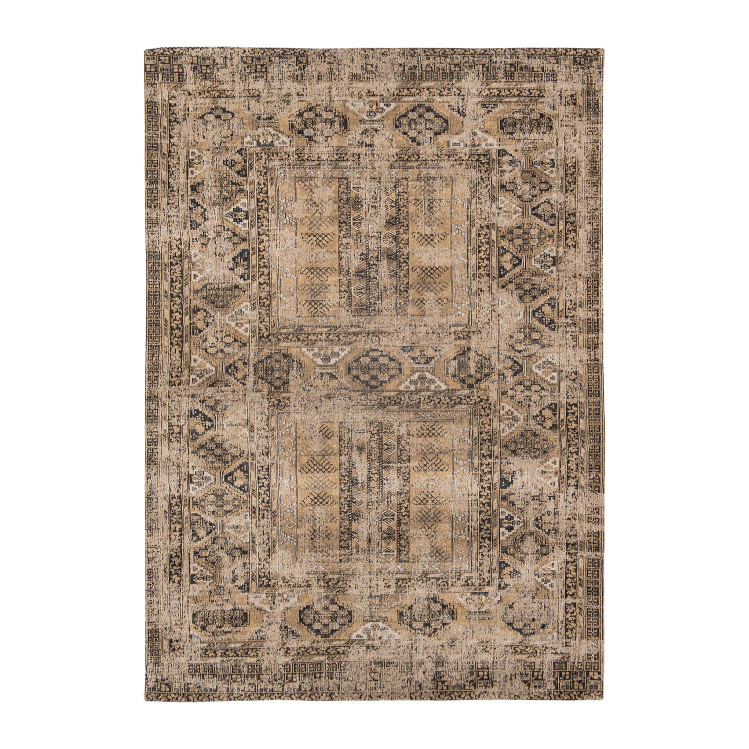 Louis de Poortere Hadschlu Vloerkleed 200 x 280 cm - Agha Old Gold