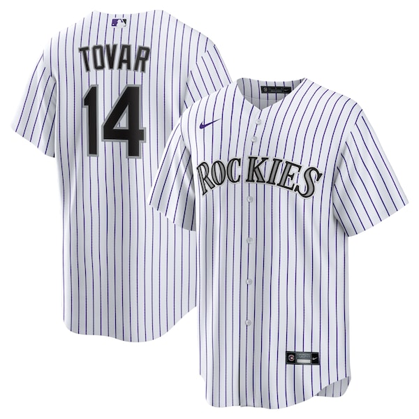 Ezequiel Tovar Colorado Rockies Nike Home Replica Jersey - White