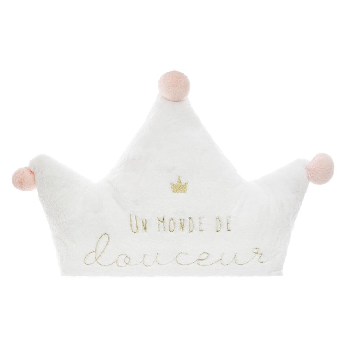 Large cushion "Princess" White, 76x60 cm