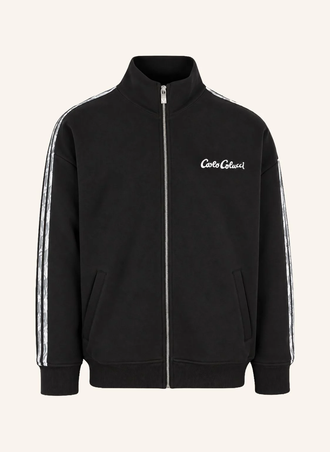 CARLO COLUCCI Sweatjacke - Stripe Club FOSCARO