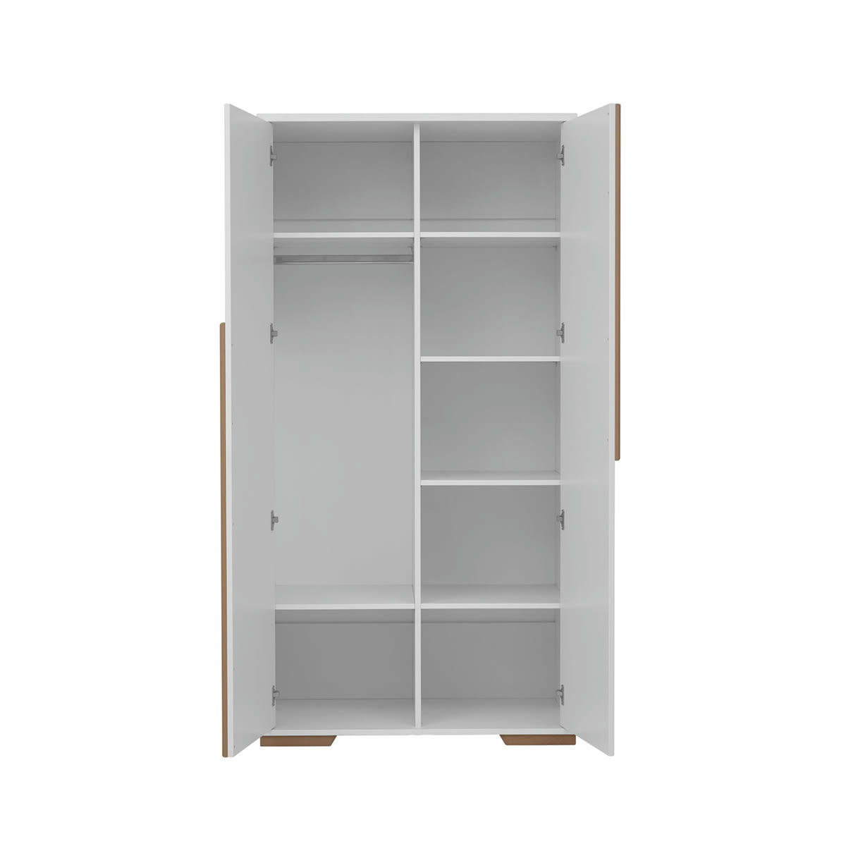 SNAP - Armoire 2 portes blanc naturel