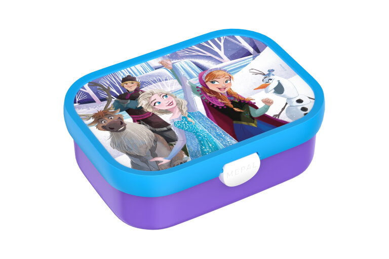 Campus bento lunchbox met vorkje - Frozen Friends