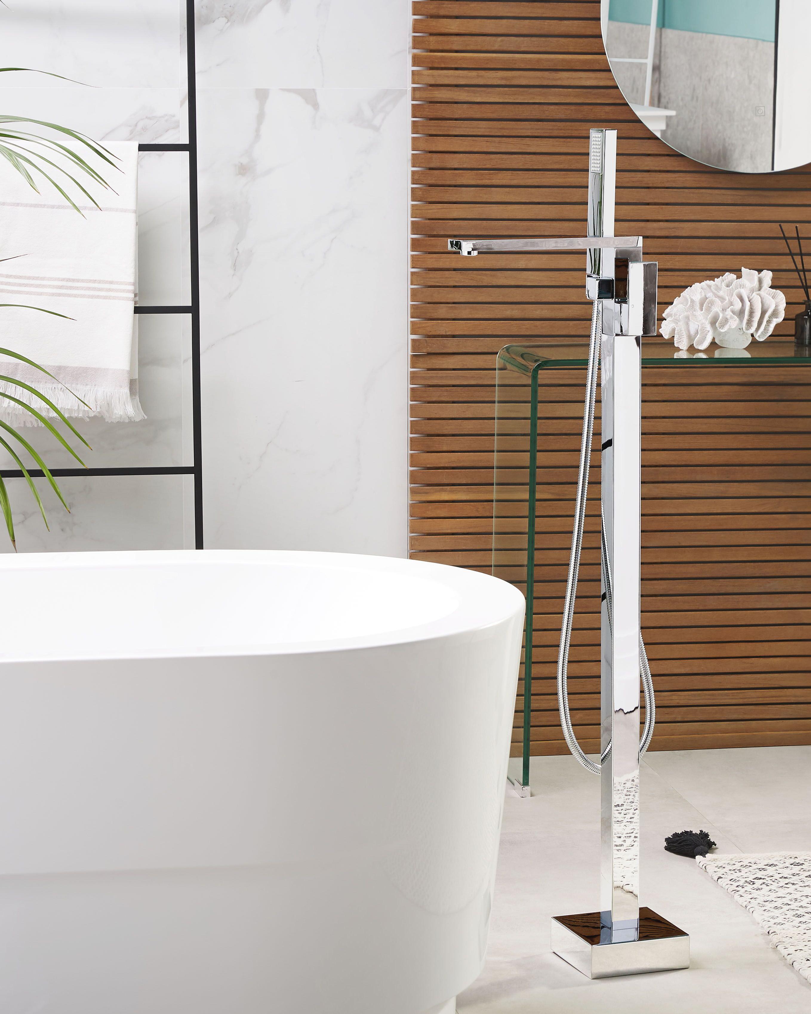 Freestanding Bathtub Faucet DELLA Silver