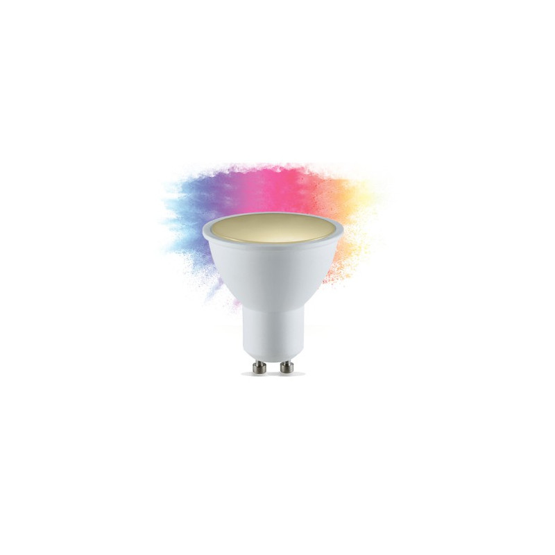 Ampoule LED multicolore GU10 Smart Wi-Fi 4,5 W