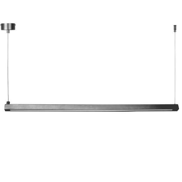 LAMPA WISZĄCA BEAM-80 LED srebrna TYTAN nowoczesna