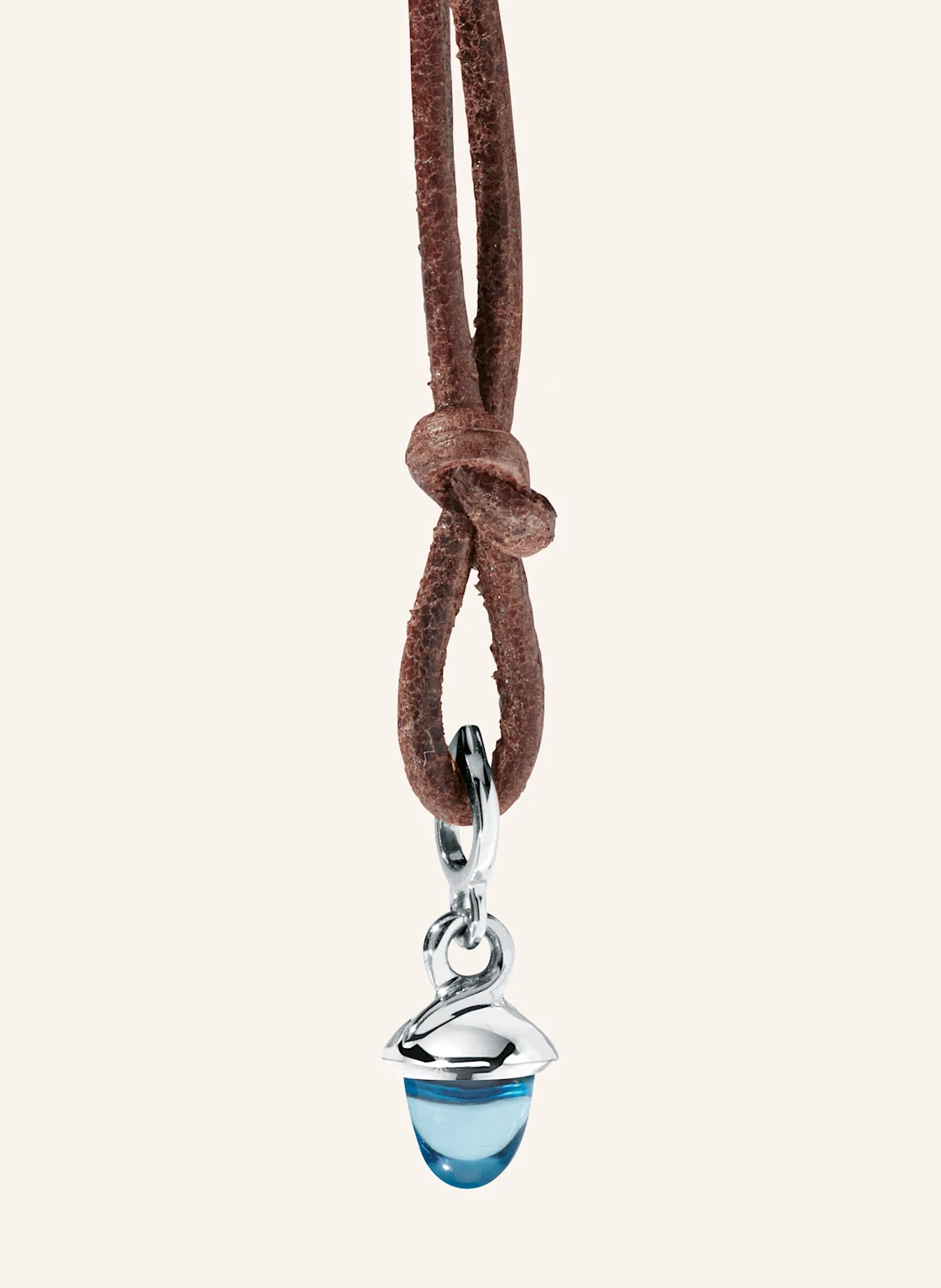 TAMARA COMOLLI Anhänger PENDANT MINIMIKADO SWISS TOPAZ 18K Weißgold