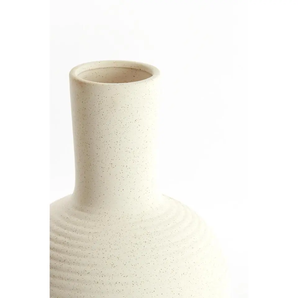 Vaas Ulloa - Wit - 28.5x28.5x42cm