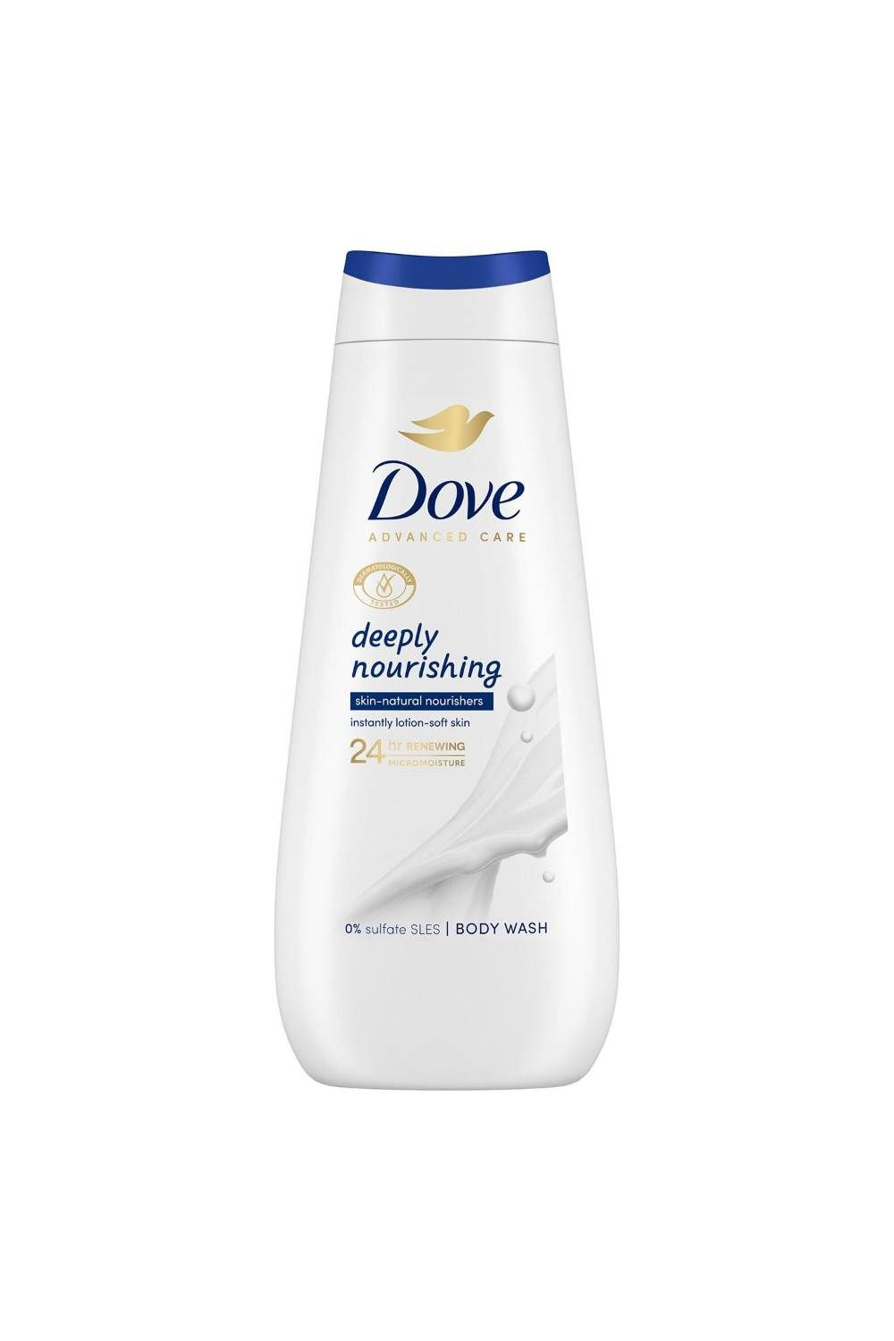 Dove Body wash' Deeply Nourishing 24H Renewing Micromoisture, 3x400ml