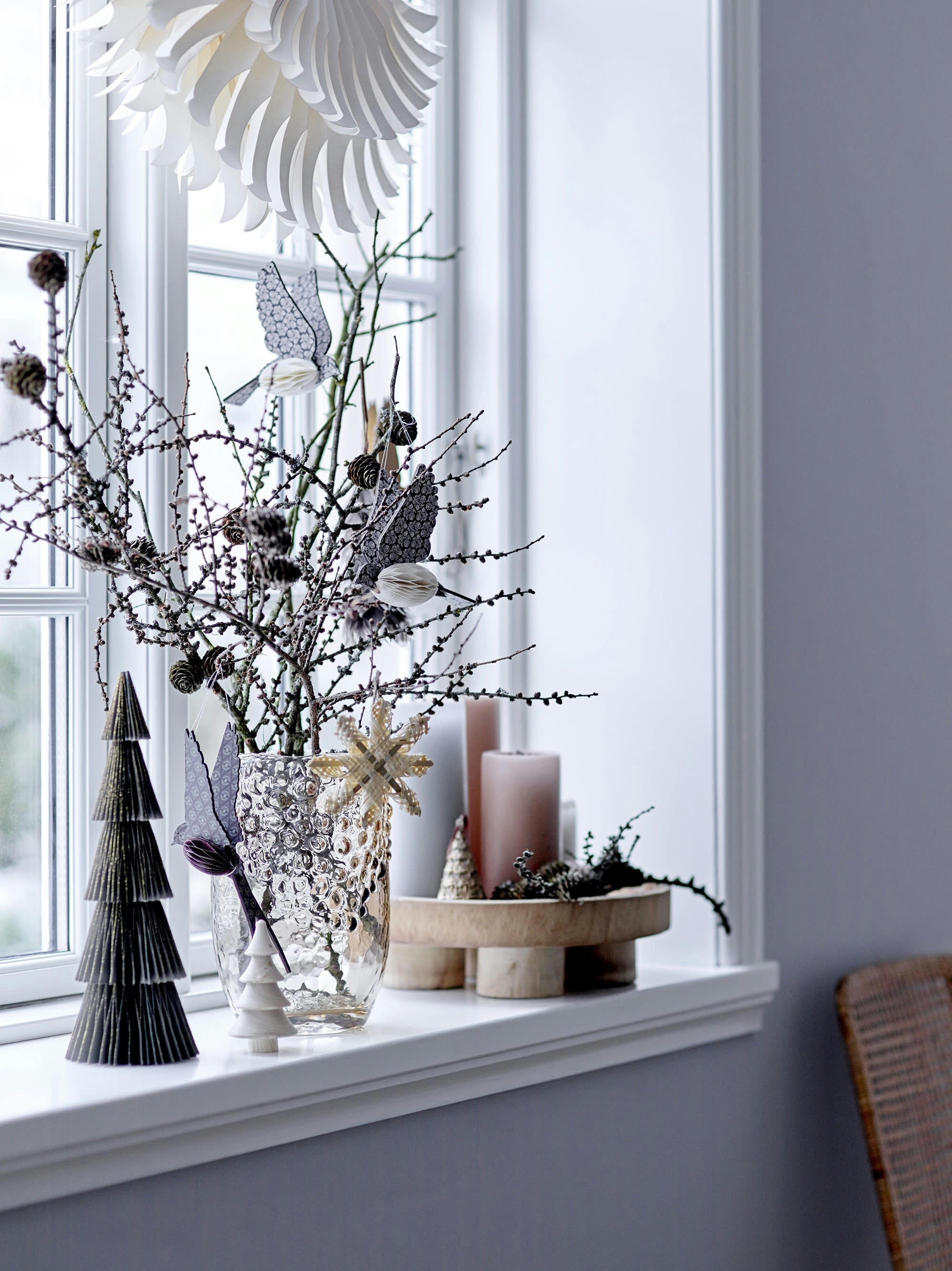 KITTY - Chaise de salle à manger en rotin beige