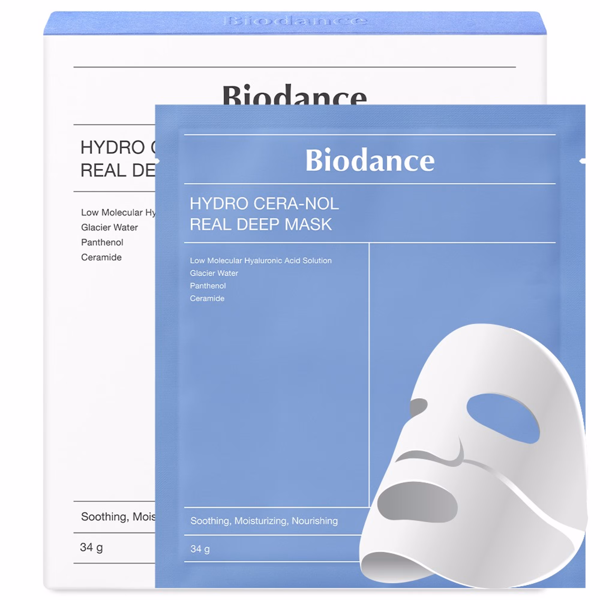 HYDRO CERA-NOLKit de 4 masques hydrogel hydratant hydro cera-nol