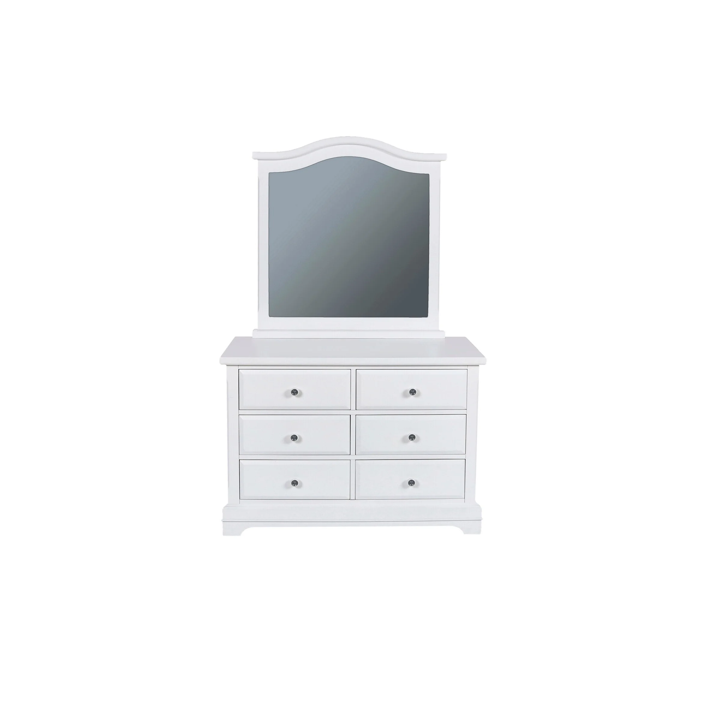 Copper Grove Pontoise White 6-drawer Youth Dresser