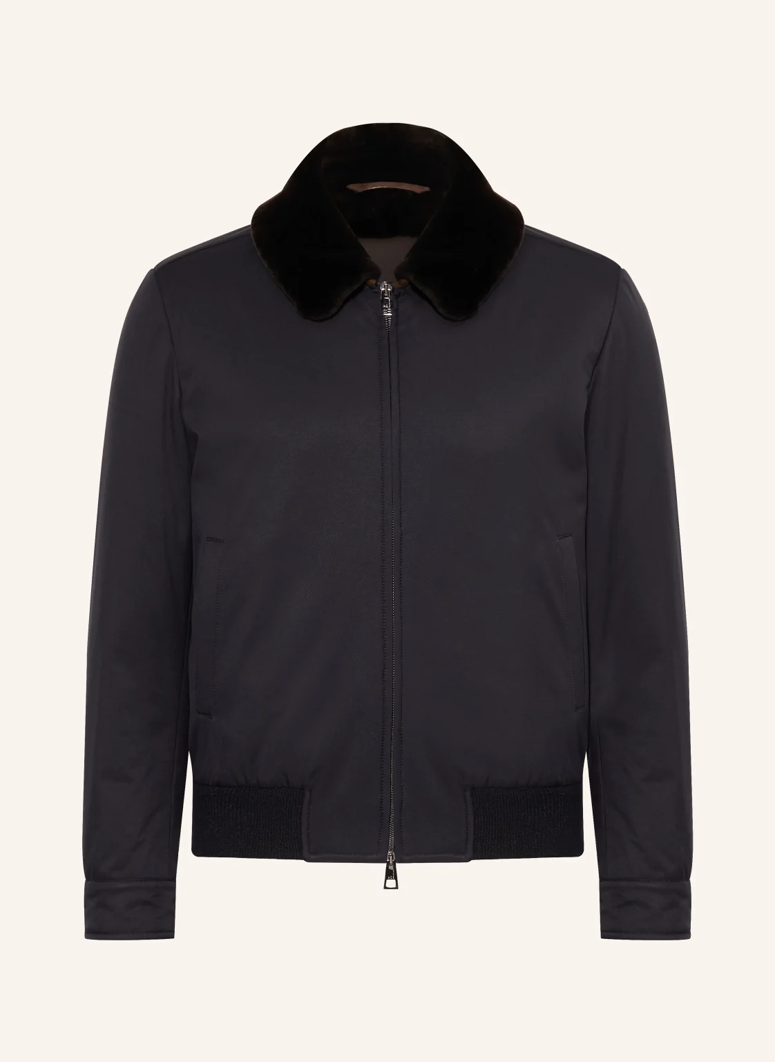 manzoni 24 Jacke mit Kunstfell