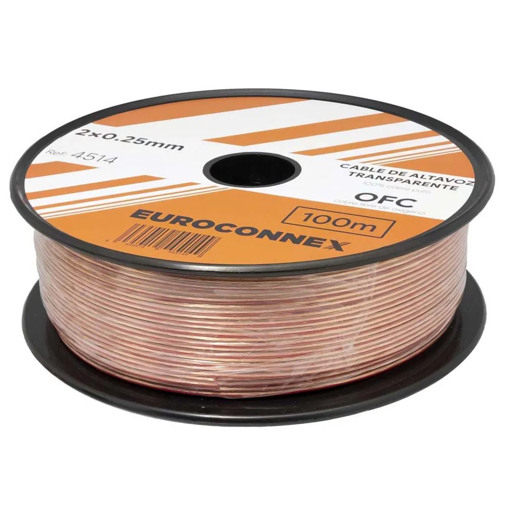 Euroconnex 4514 2x0.25 mm 100 m Speaker Cable