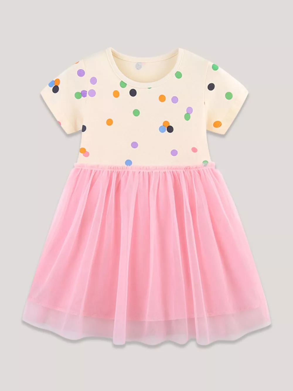 Children's Polka Dot Tulle Dress