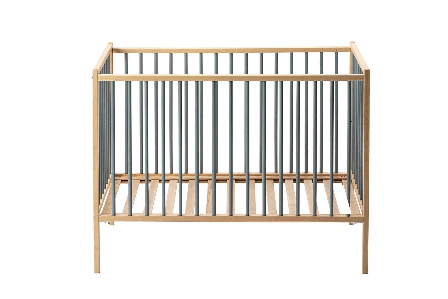 REMI - Lit   Bleu Gris 60 x 120 cm