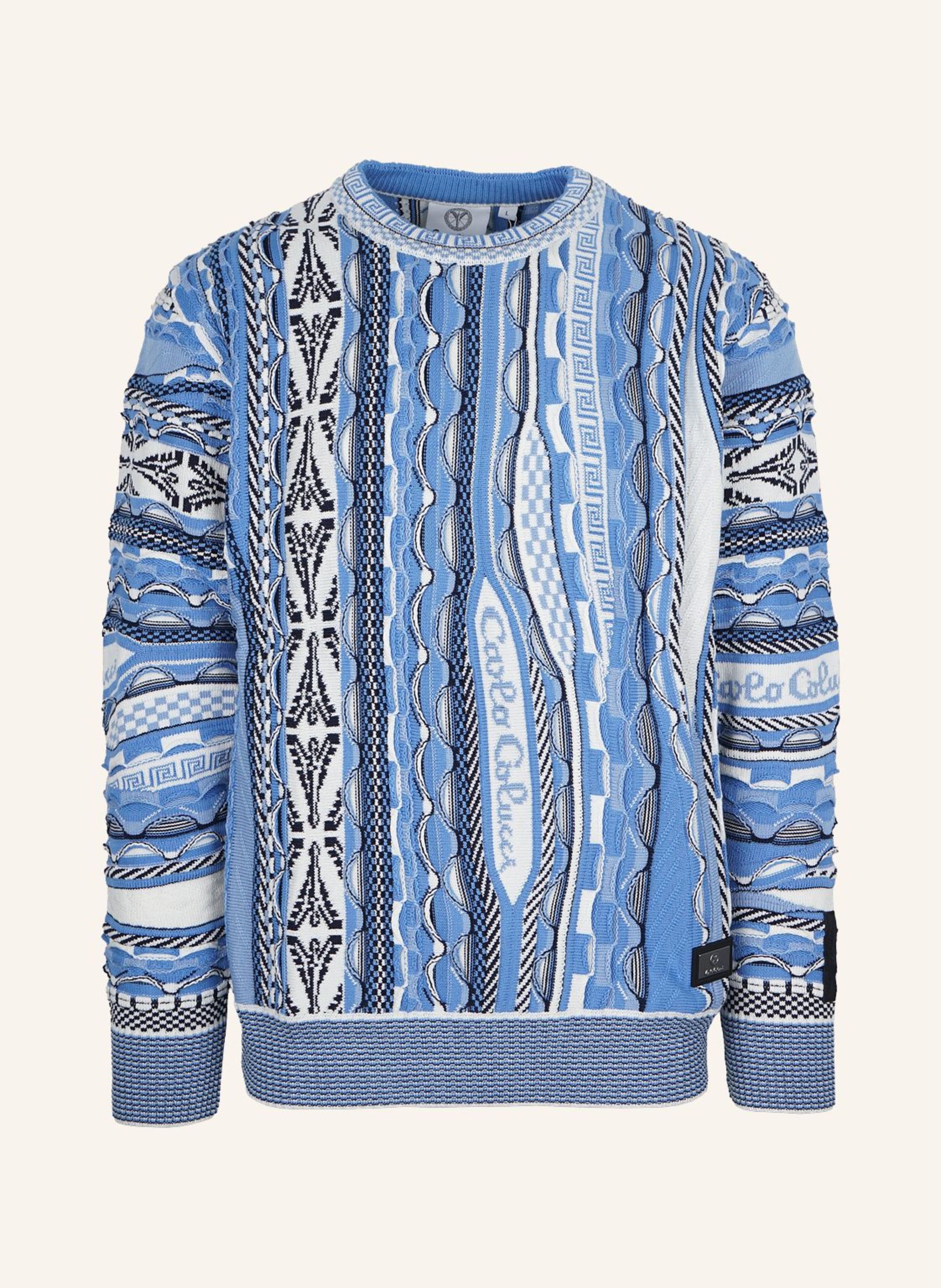 CARLO COLUCCI Strickpullover - 3D Knit FUSCALDO