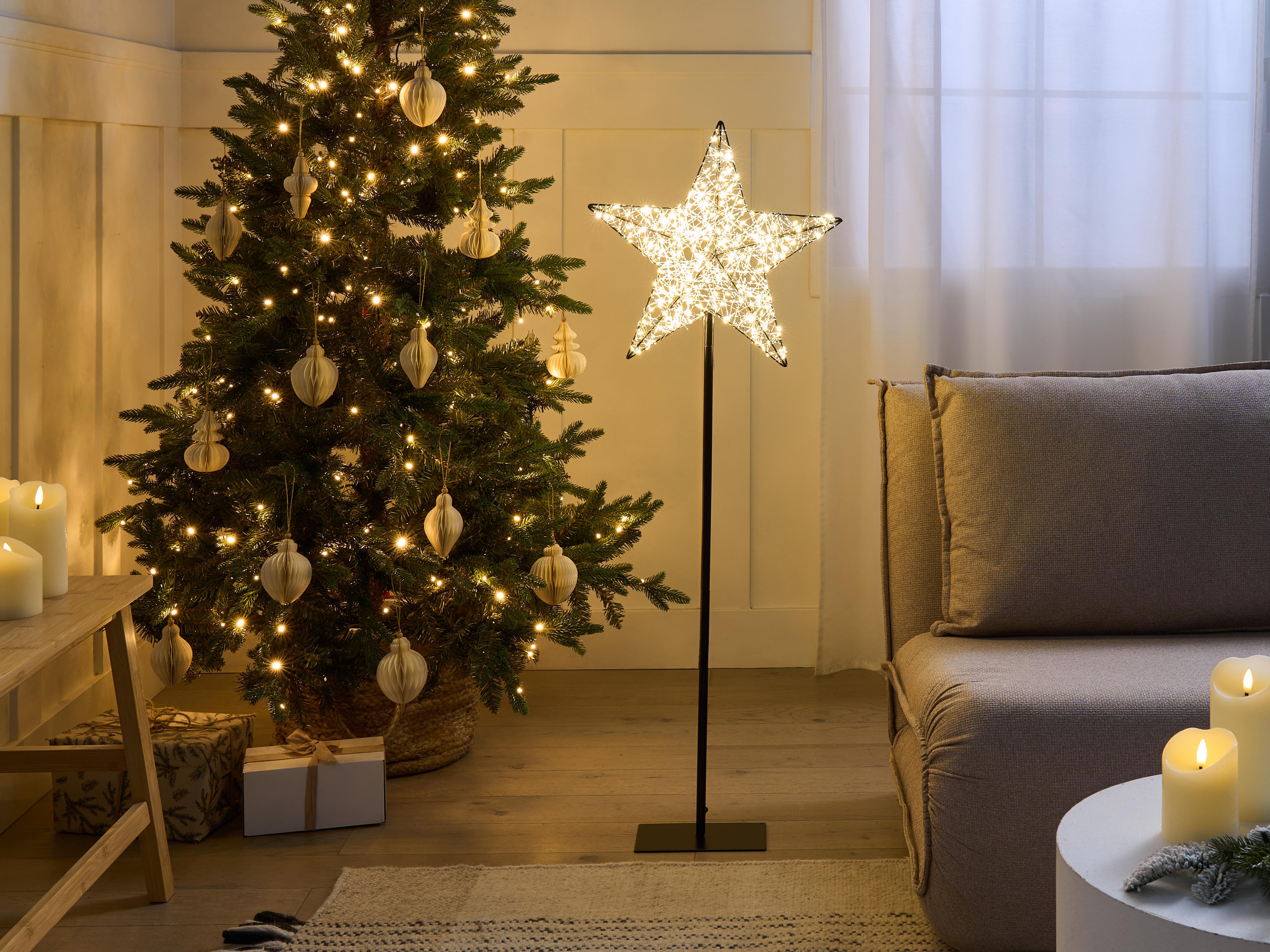 Outdoor Decoration LED SANNAN Star 110 cm Black