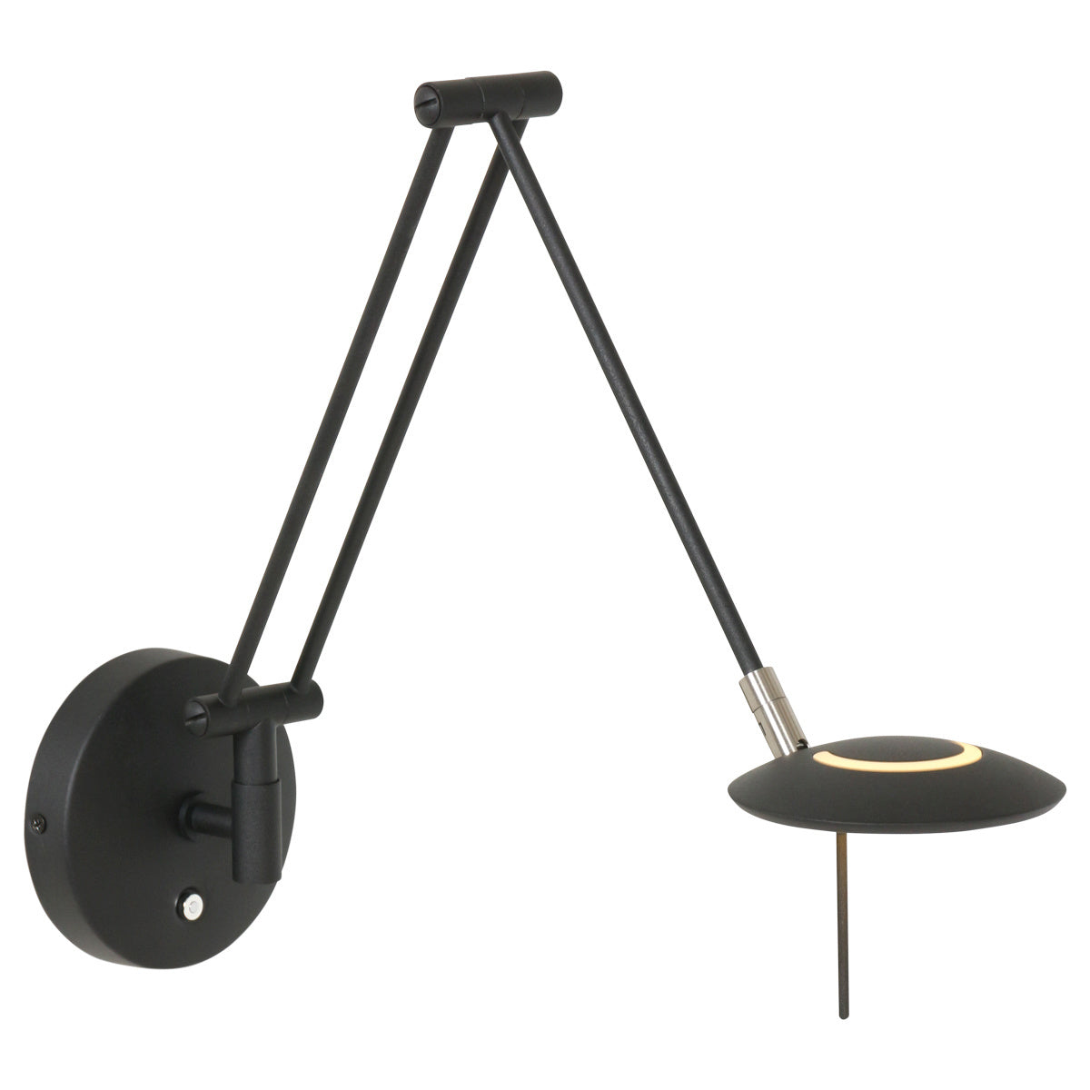 Steinhauer wandlamp 2110zw - 1 lichts - 12x 35 cm - zwart