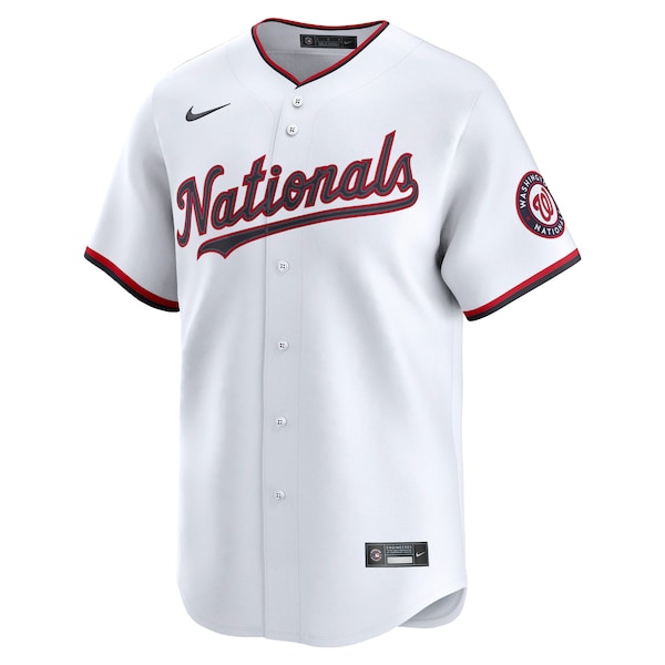 Dylan Crews Washington Nationals Nike Home Limited Player Jersey - White