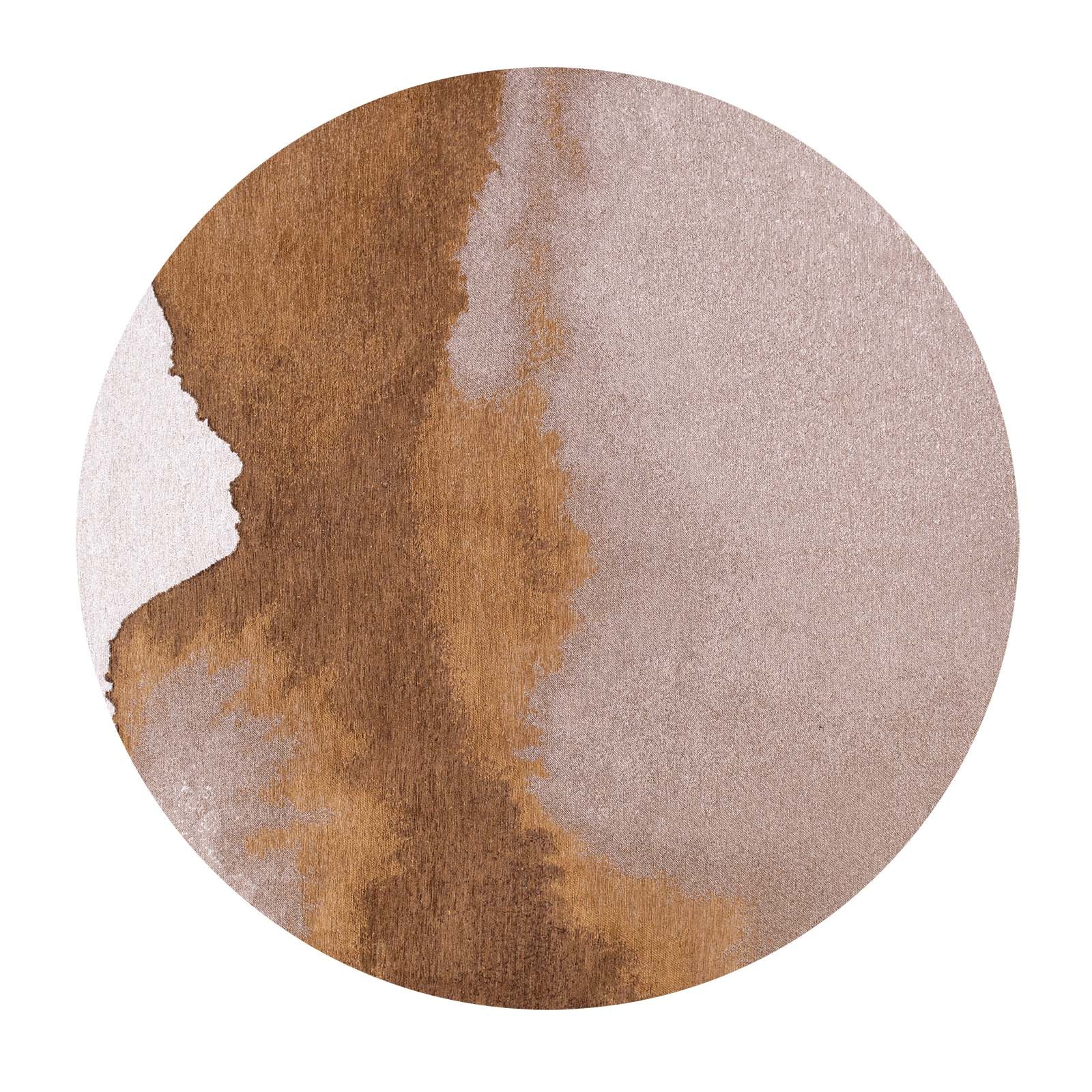 Ecorugs vloerkleed Chestnut - brown - 140x140cm