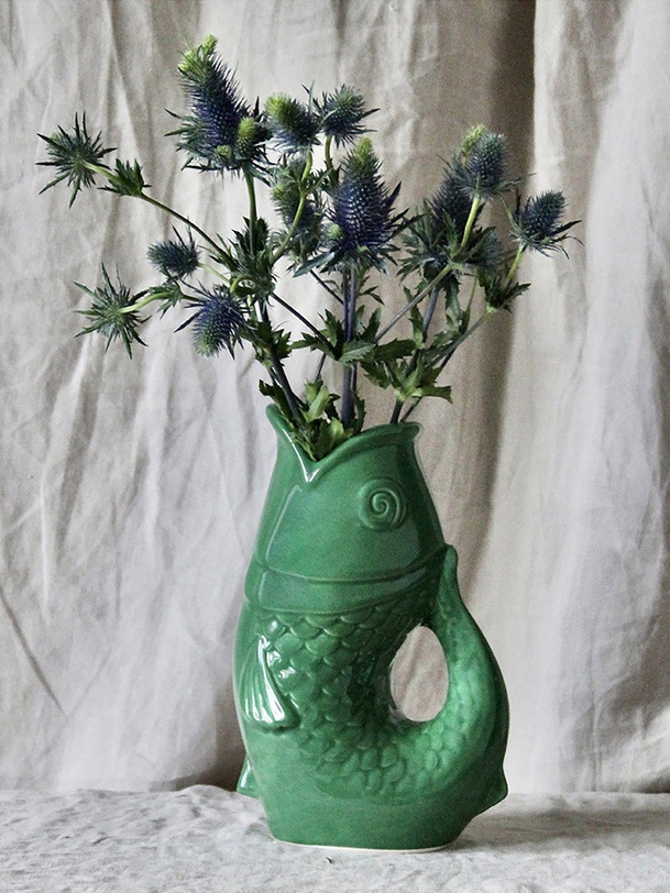 Vase poisson kaki - opjet kaki