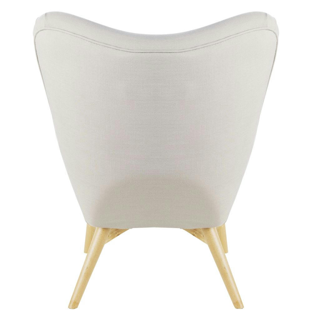 Iceberg - Fauteuil style scandinave gris clair