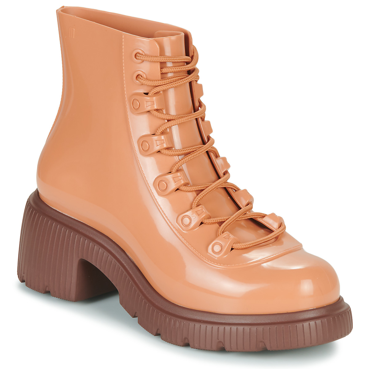 Melissa - Melissa Cosmo Boot Ad - Cognac