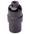 Atron Electro Industries LA1135 Keyless Medium Base Phenolic Socket, 1/8 IP, 660W, 250V, Black