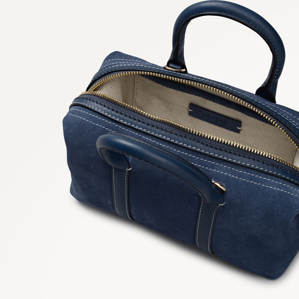 Bramwell Lane - Suede - Mini Ziptop Grab