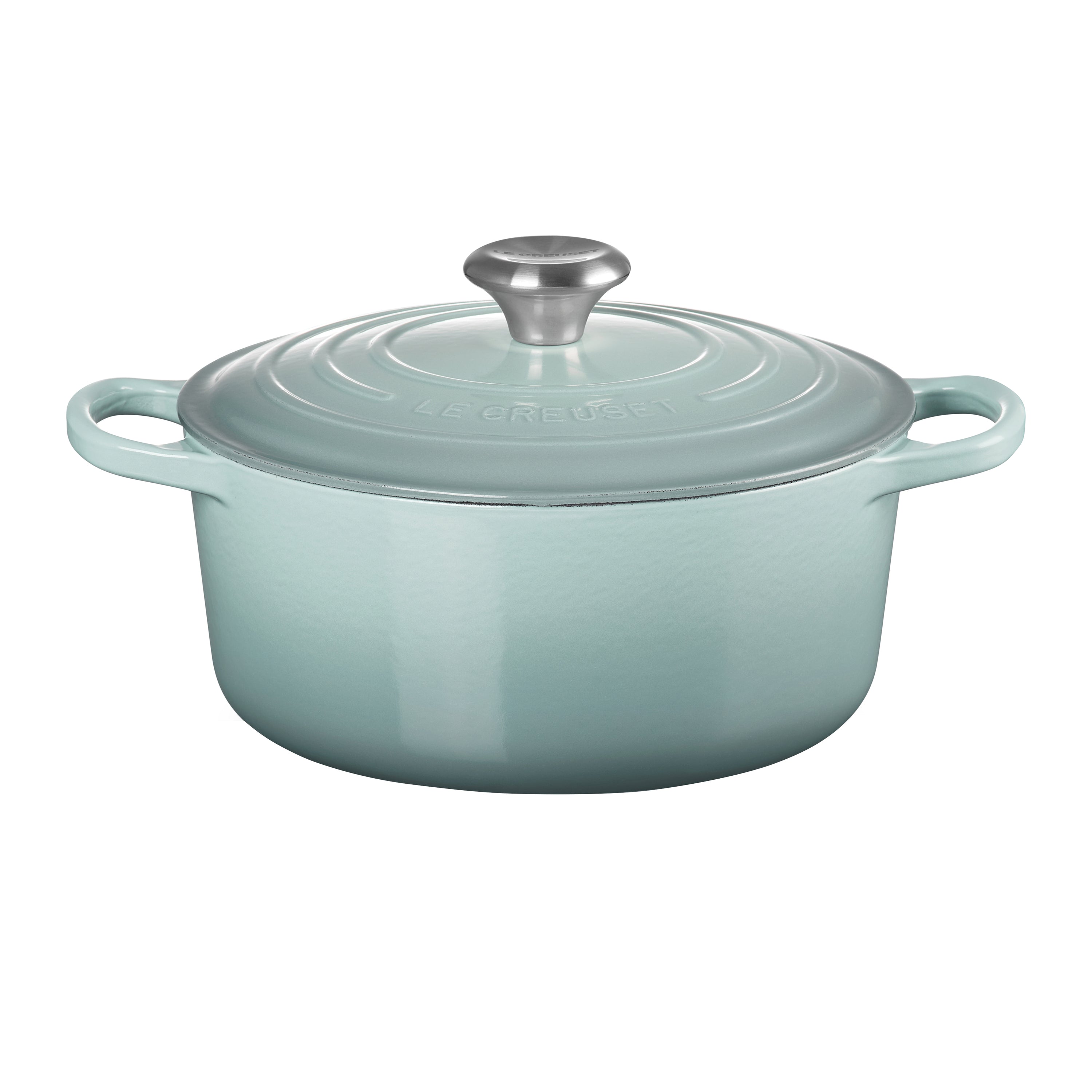 Le Creuset Signature Braadpan Ø 24 cm - Sea Salt