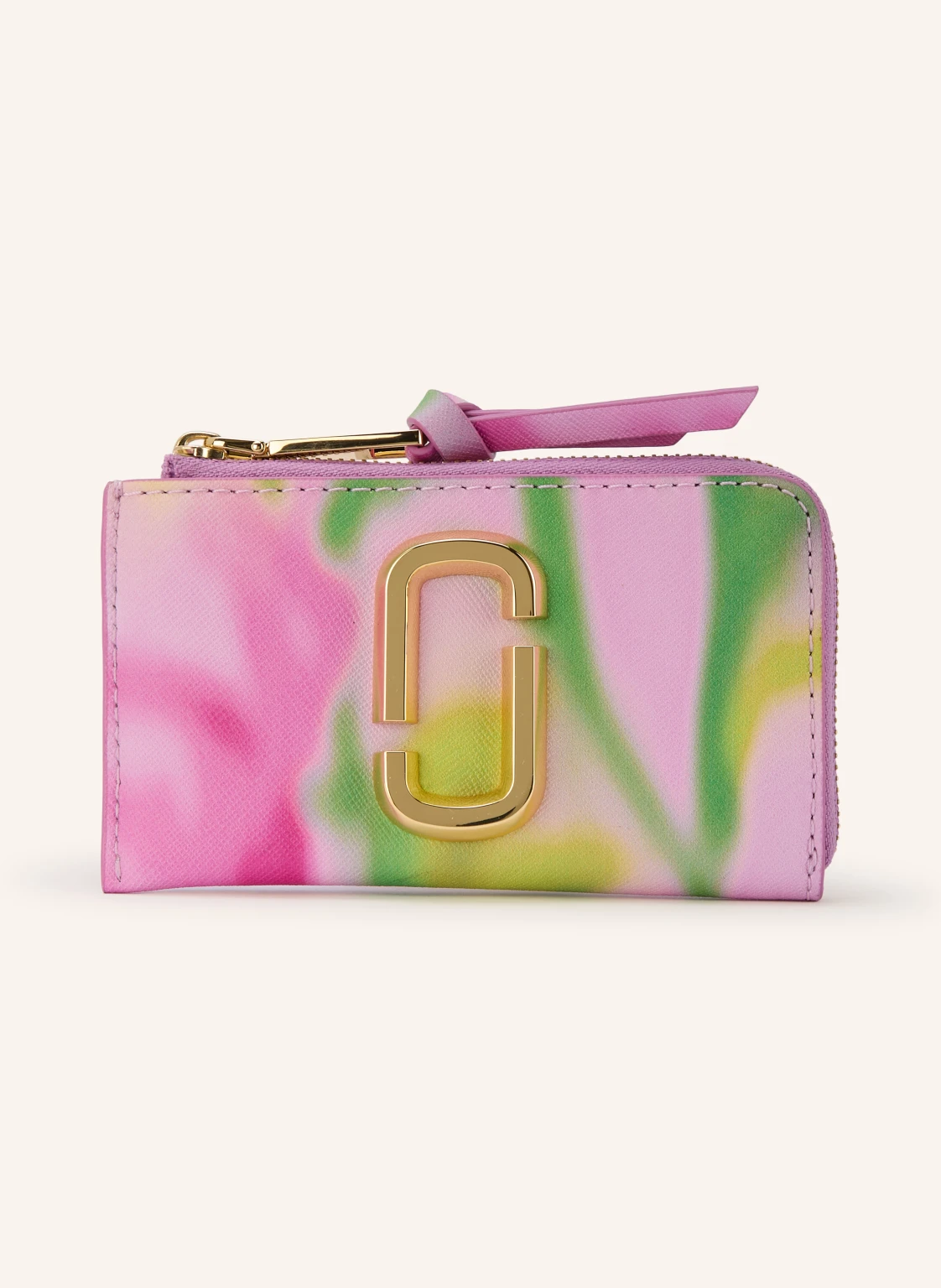 MARC JACOBS Geldbörse THE BLURRED FLORAL SNAPSHOT TOP ZIP MULTI WALLET