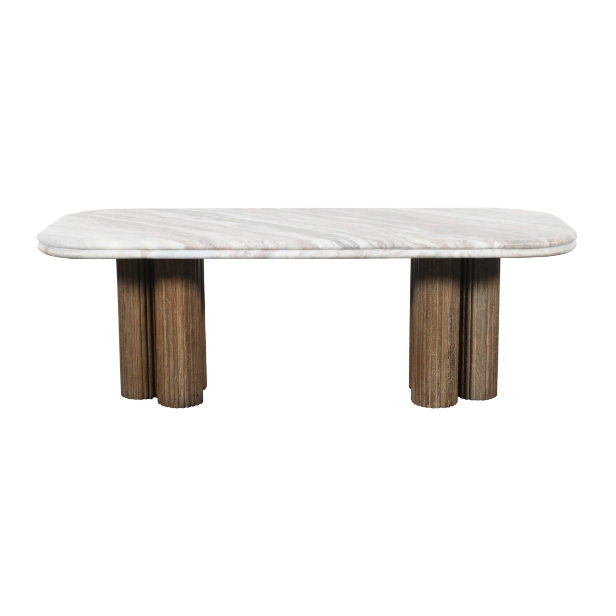 Signature - BUREN Tafel - Bruin - 120x50x41,5 cm