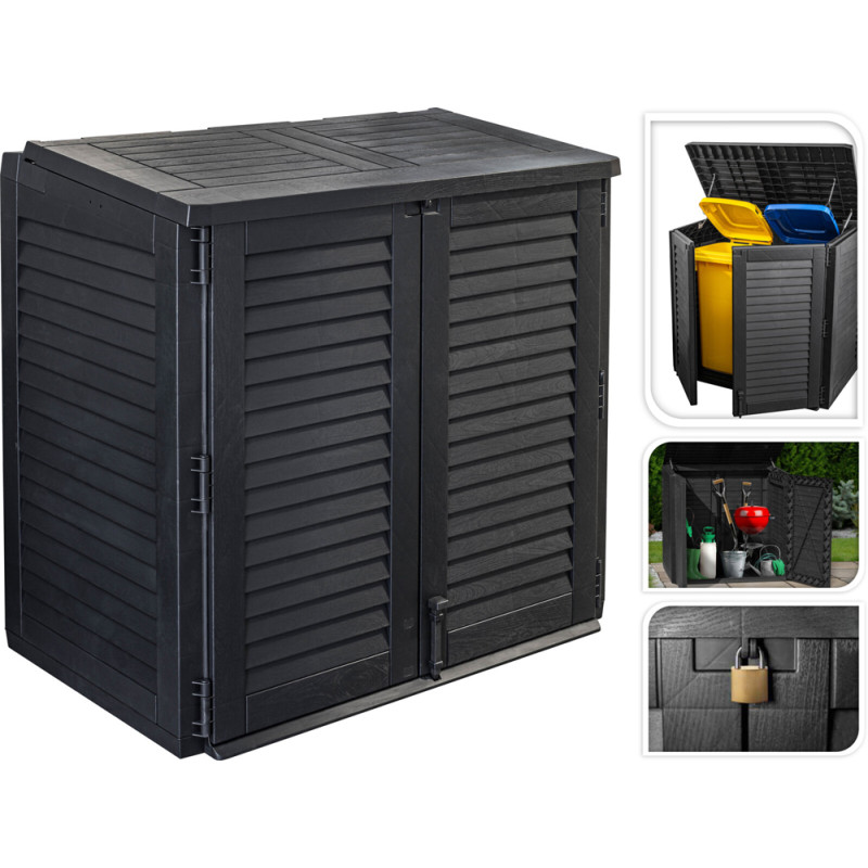 Armoire de rangement 117 x 74 x 110 cm