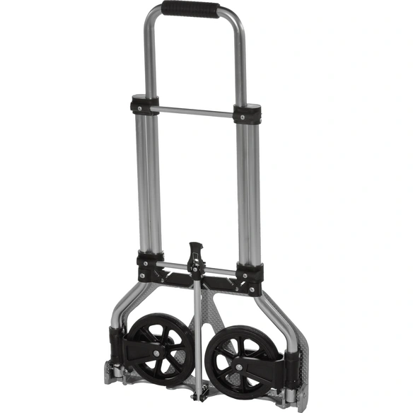Klappkarre, aluminiumfarben, BxH: 3800 x 9700 mm, max. Tragfähigkeit: 45 kg