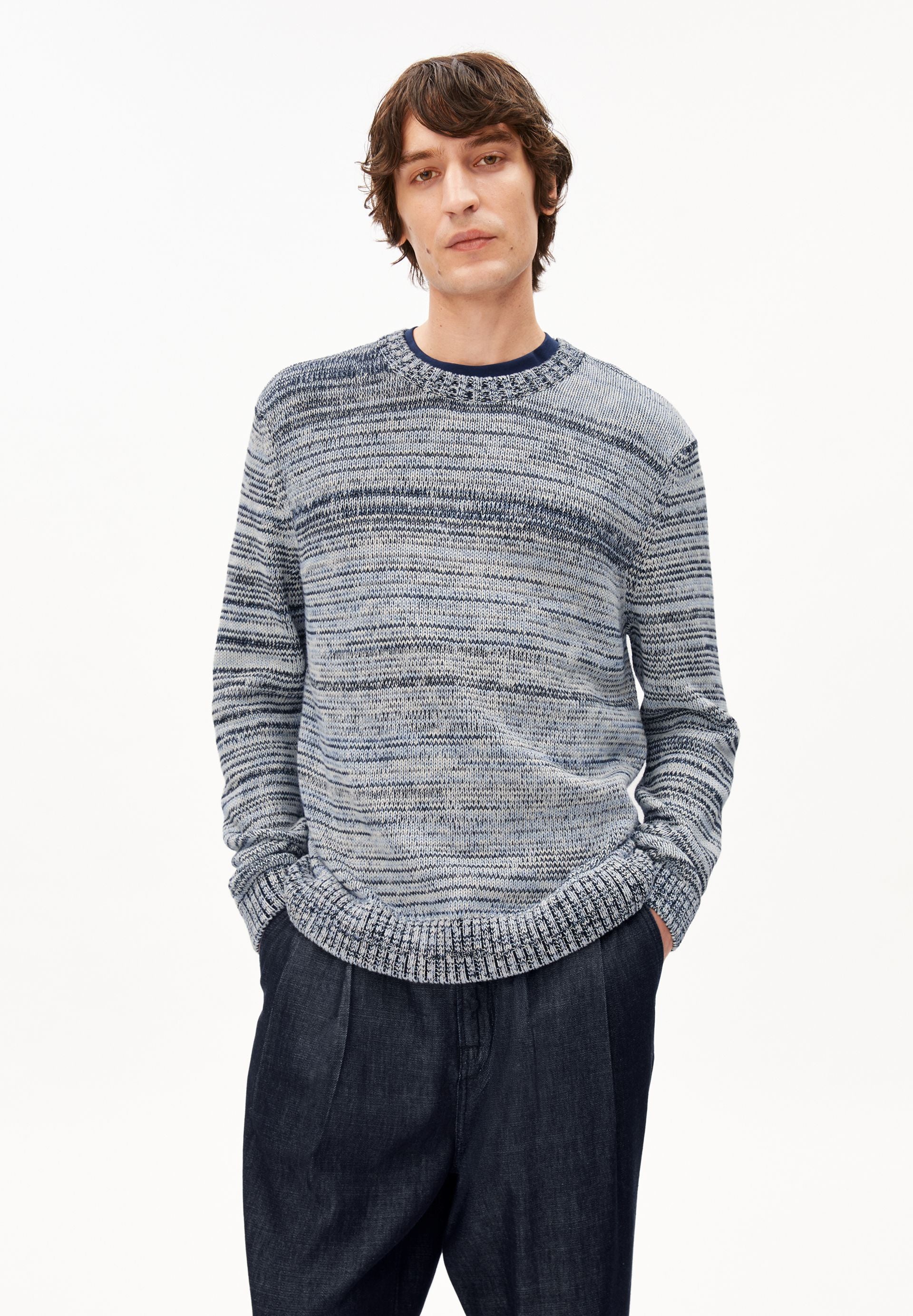 GARN-MIX STRICKPULLOVER