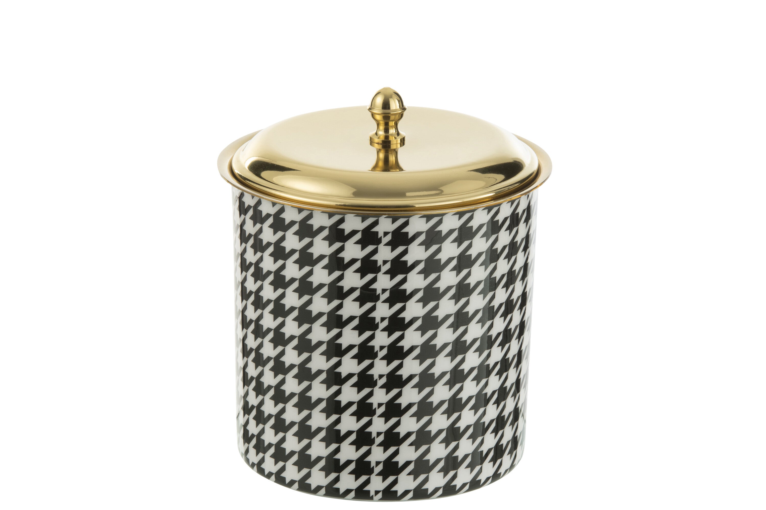 J-Line ijsemmer Pied-Poule - roestvrij - goud