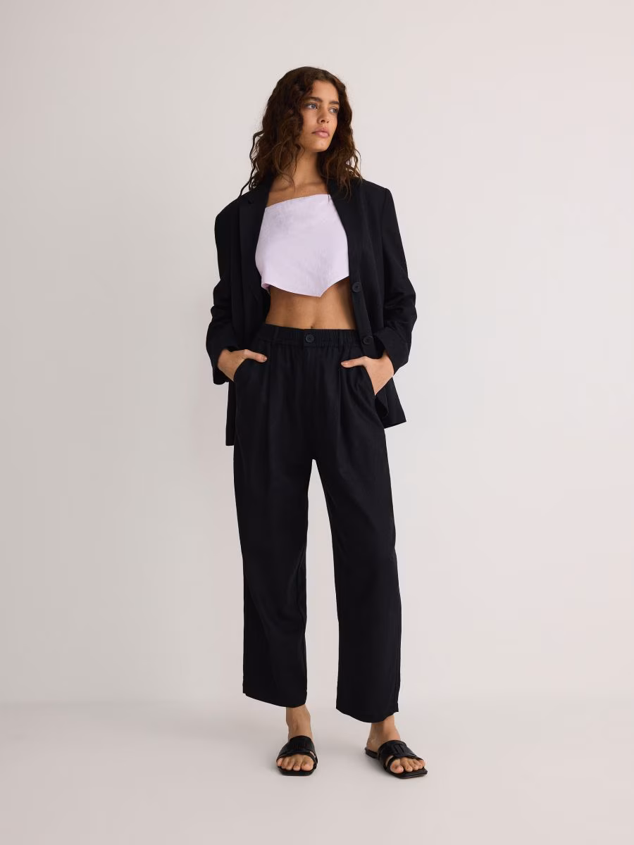 Linen Rich Trousers