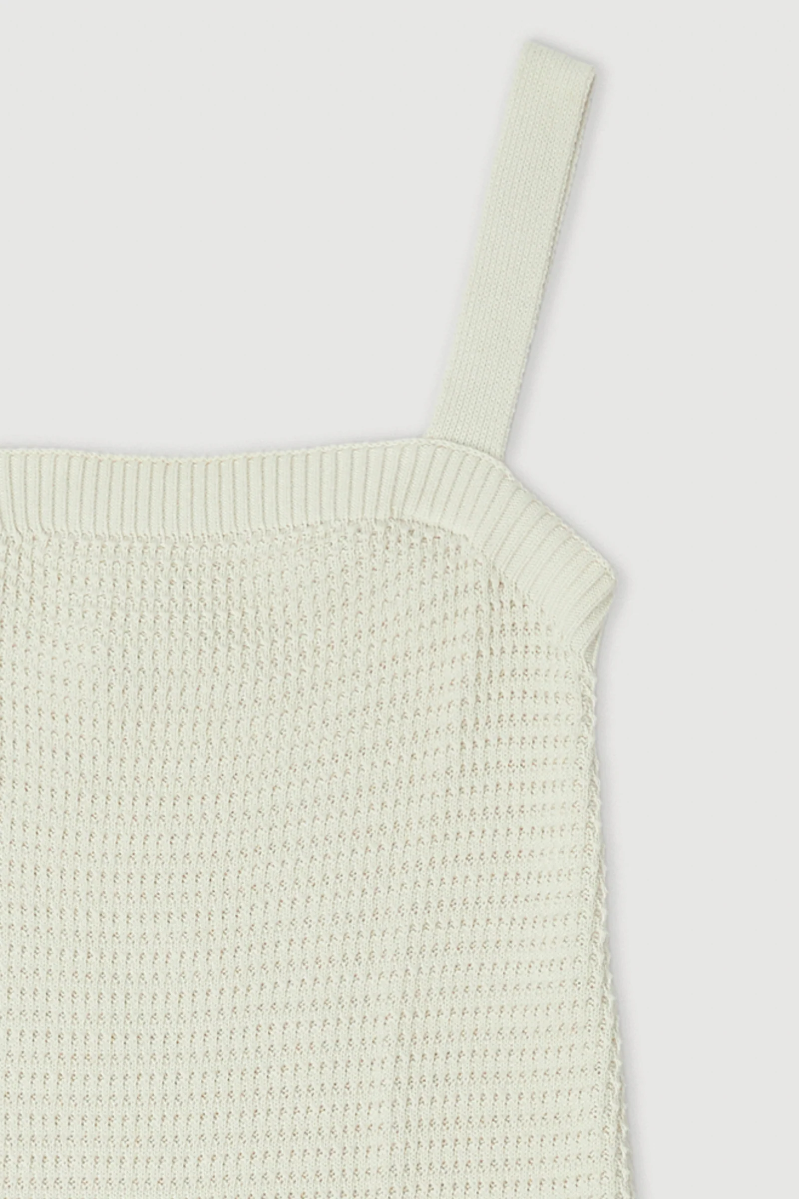 Re-Worn Womens Cotton Textured Tank Dress