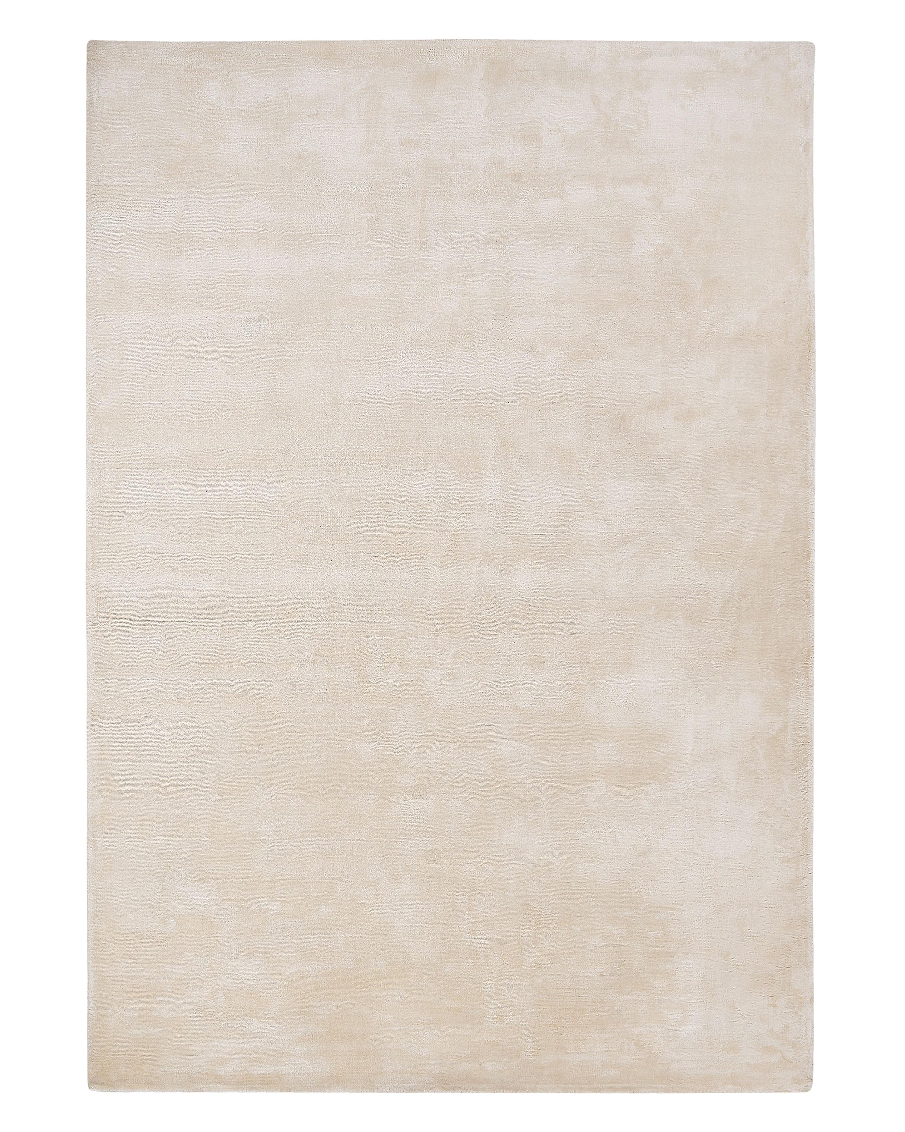 Rug GESI II Light Beige 140 x 200 cm Viscose