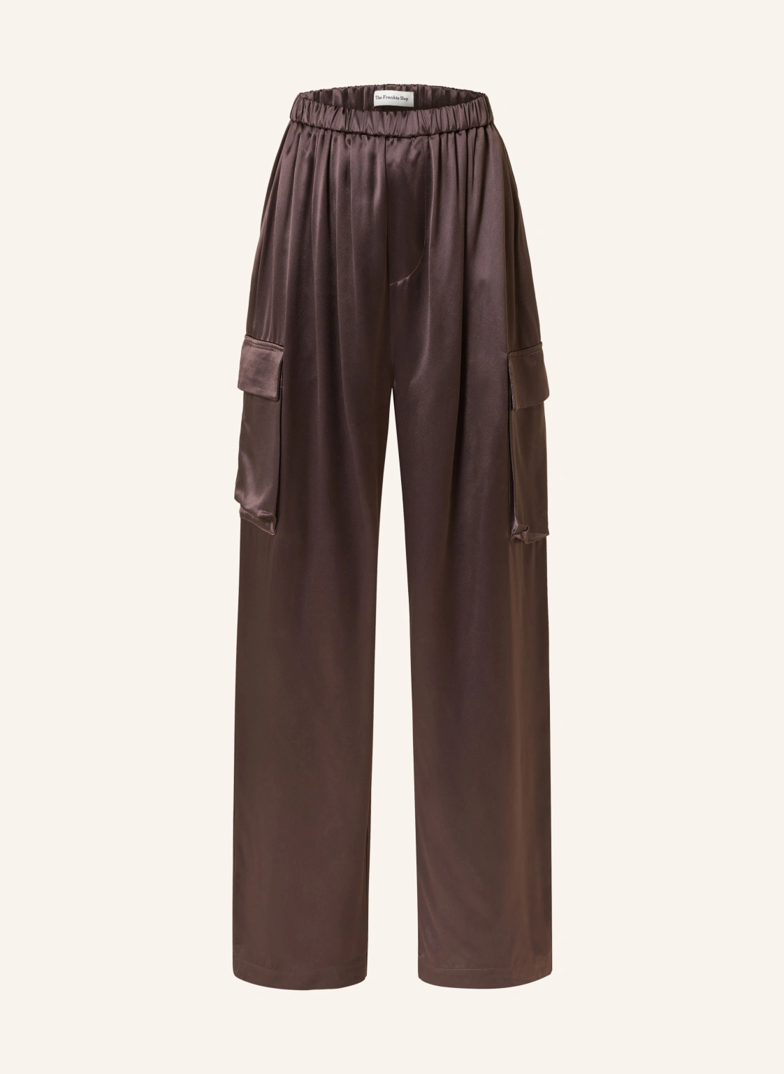 The Frankie Shop Cargohose DELNY aus Satin