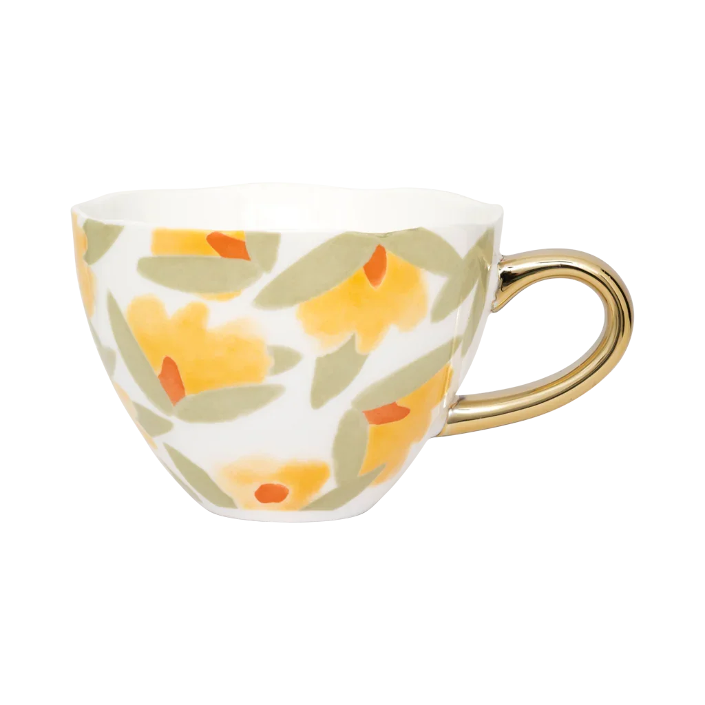 Urban Nature Culture Good Morning kopje Cappuccino/Tea Lilja - Daylily - 11x8cm